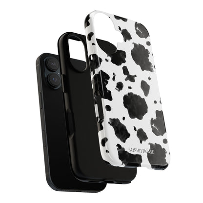 Holy Cow in Black - iPhone Case