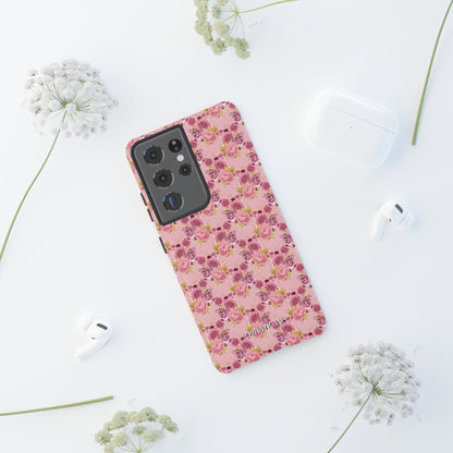 Rose Diamond Romance in Amelie - Tough Phone Case