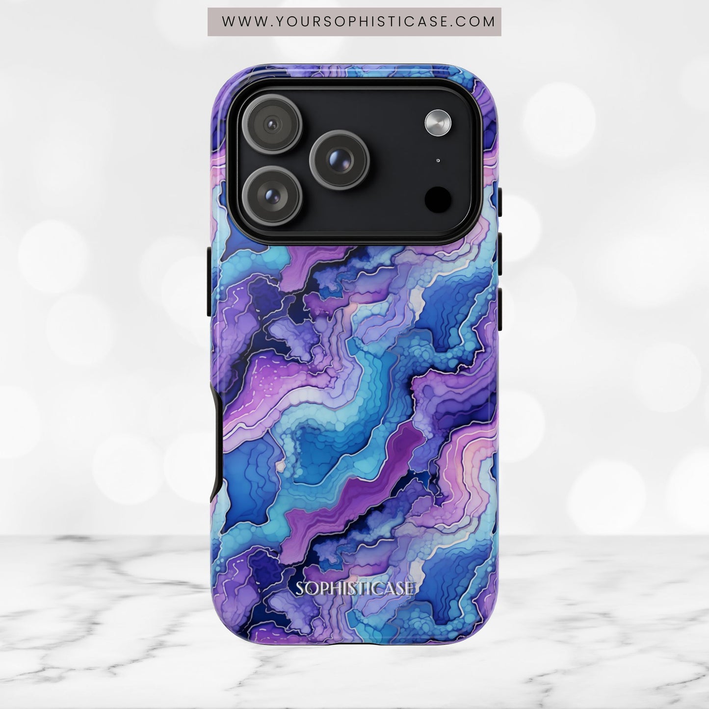 Nightstone in Indigo Tide - iPhone Case, Samsung Galaxy Case, Google Pixel Case