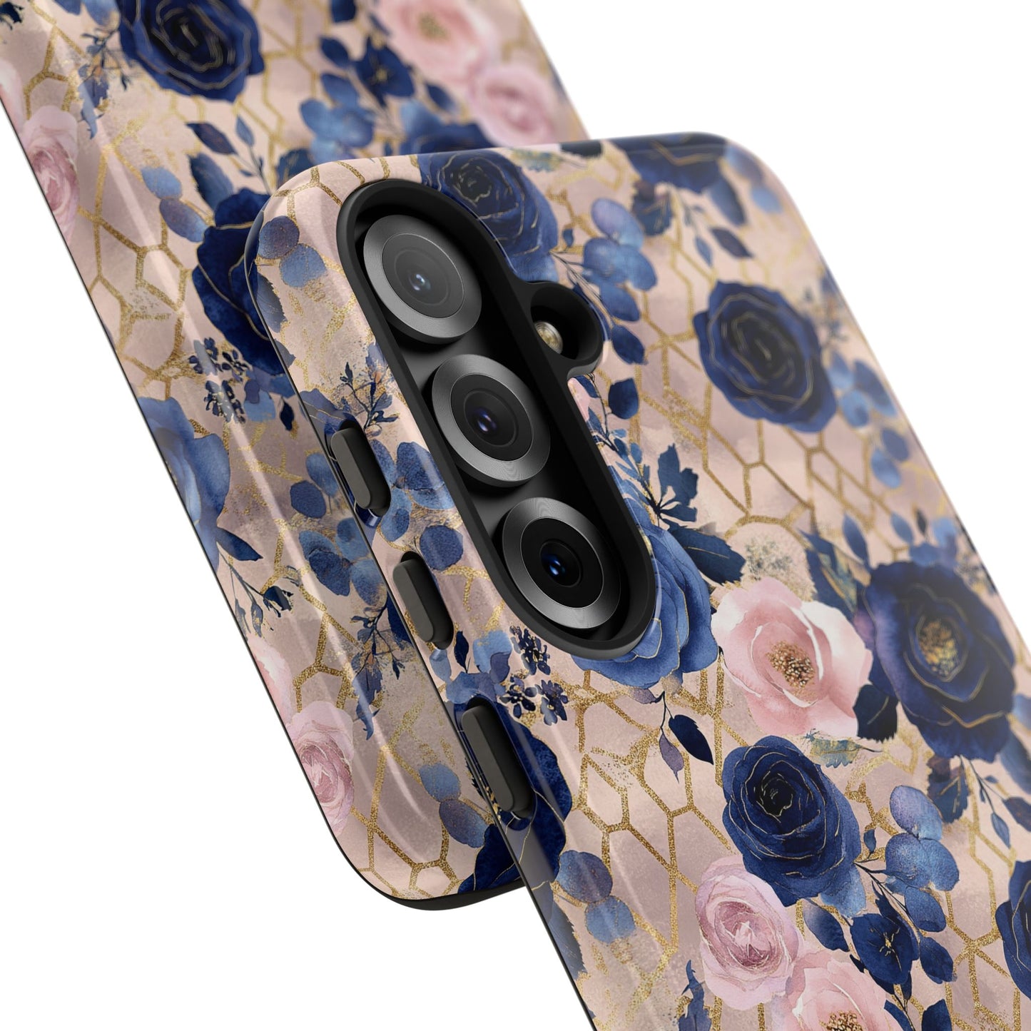 Royal Floral in Navy Blush - Tough Phone Case