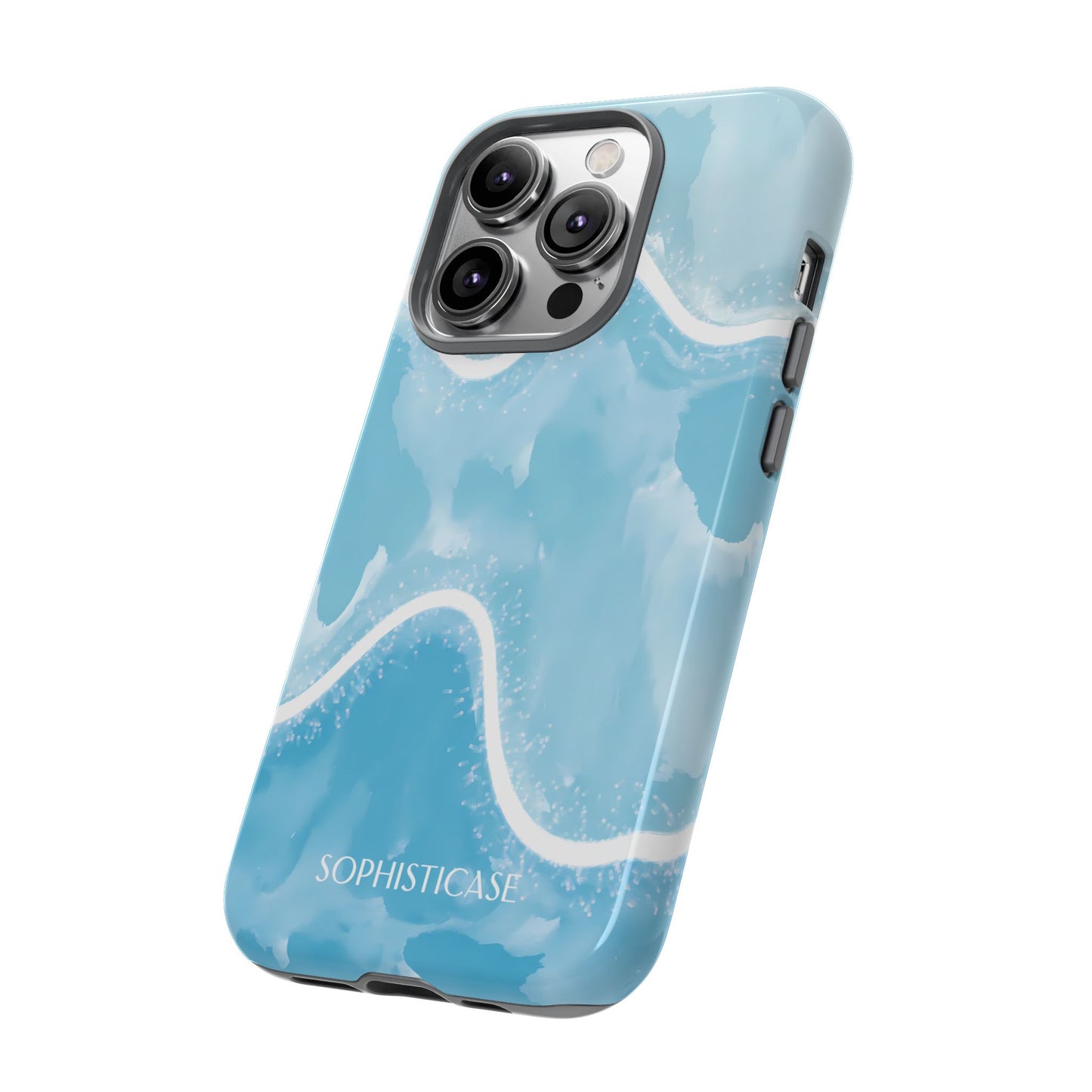 Serenity in Blue - Drop Proof Phone Case for iPhone, Samsung Galaxy and Google Pixel