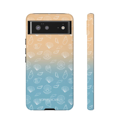 Seashell Society in Sandy Shore - iPhone Case, Samsung Galaxy Case, Google Pixel Case