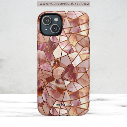 Rose' Runway in Champagne Mosaic - Magsafe Case