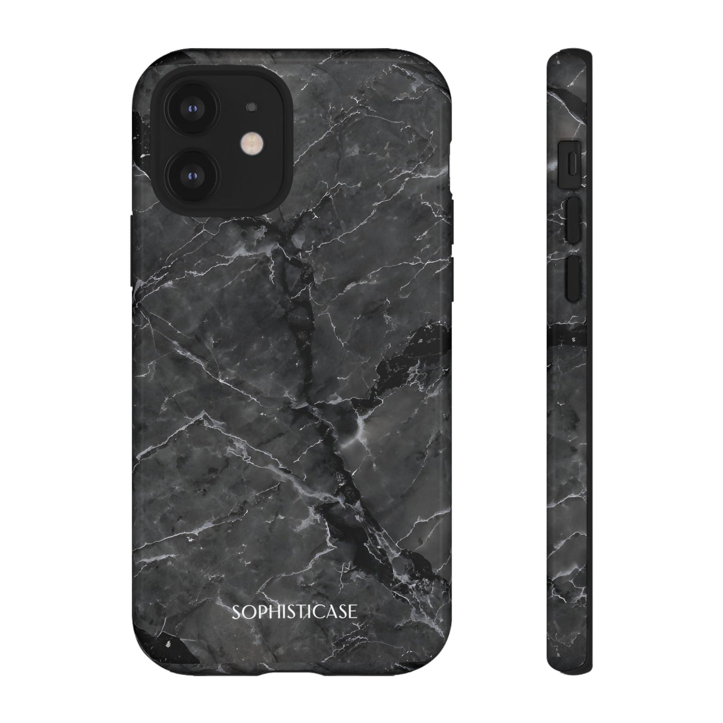 Marble Opulence in Black - iPhone Case, Samsung Galaxy Case, Google Pixel Case