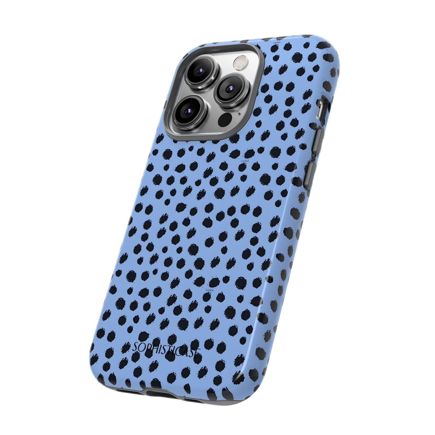 Cheetahs and Liars in Blue - iPhone Case