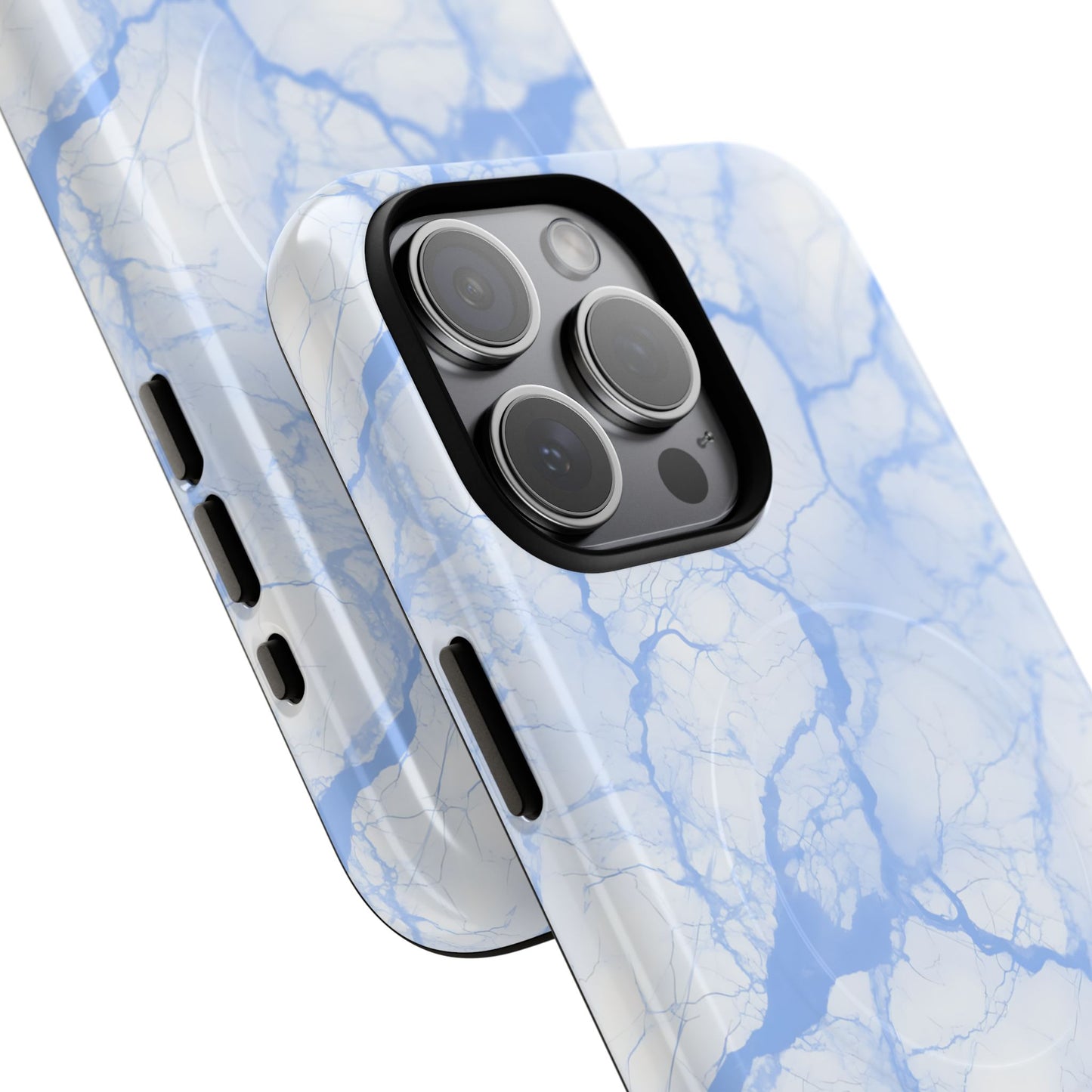 Marble Opulence in Blue - Magsafe Case