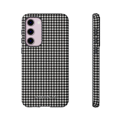 Tough Case - Houndstooth in Black