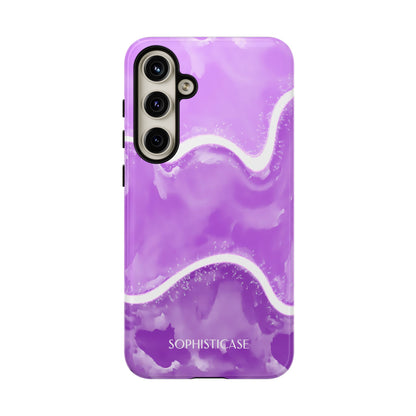 Serenity in Deep Purple - Protective Phone Case for Samsung Galaxy