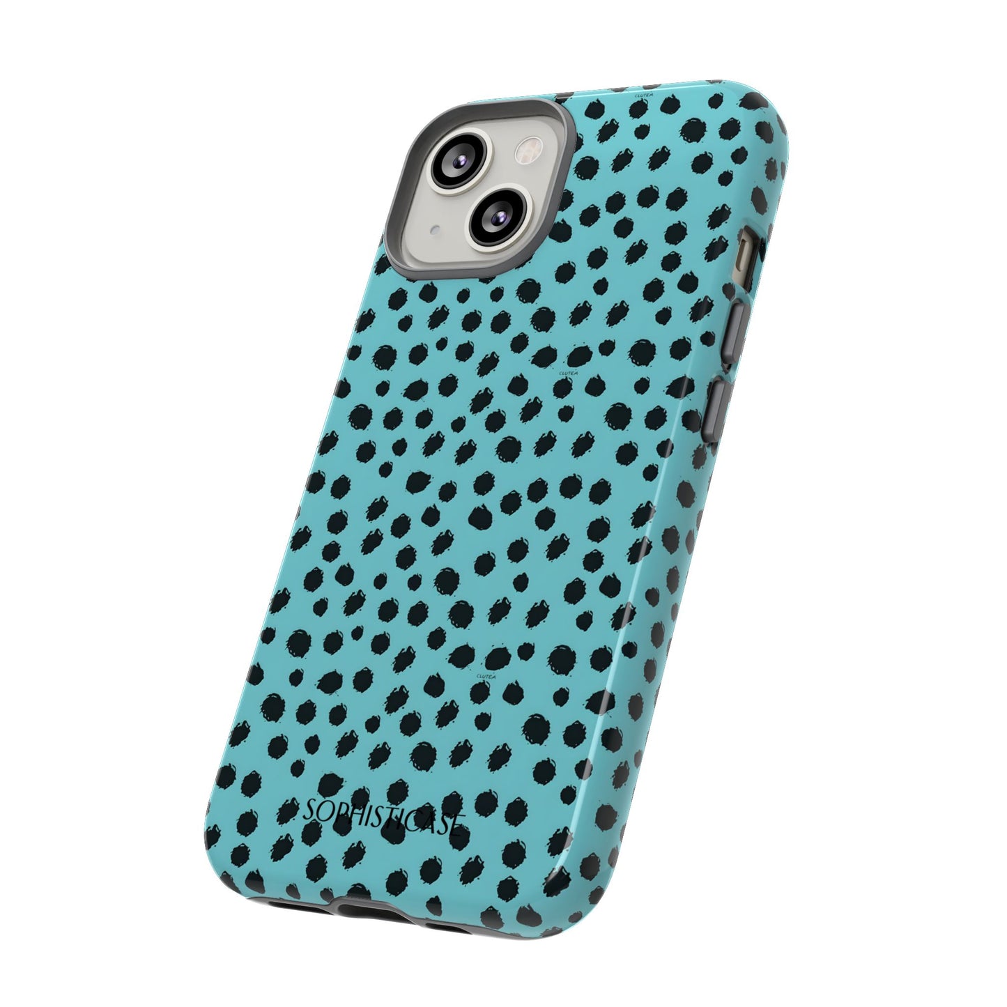 Cheetahs and Liars in Aqua - Tough Phone Case