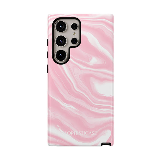 Liquid Dreams in Pink - Drop Proof Phone Case for Samsung Galaxy