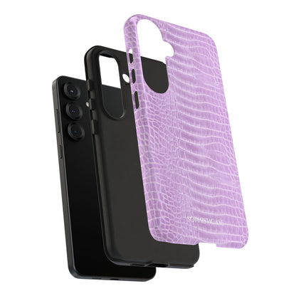 Luxe Leather in Purple - Tough Phone Case