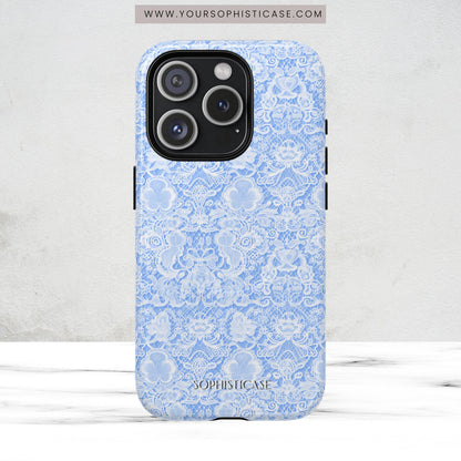 Luxe Lace in Blue - Magsafe Case