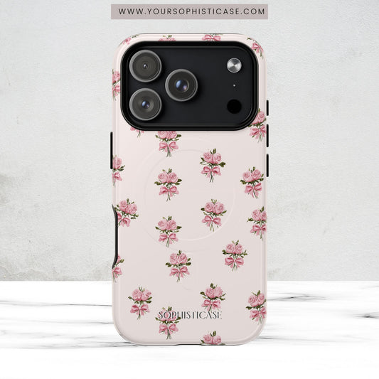 The Sweetest Thing in Coquette Rose Bouquet - Magsafe Case