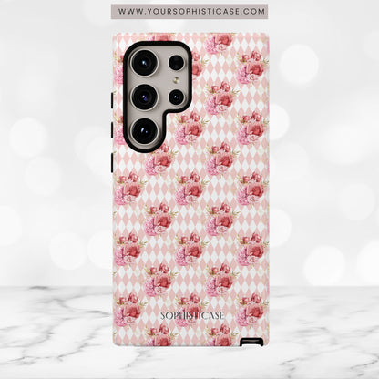 Rose Diamond Romance in Juliette - Tough Phone Case