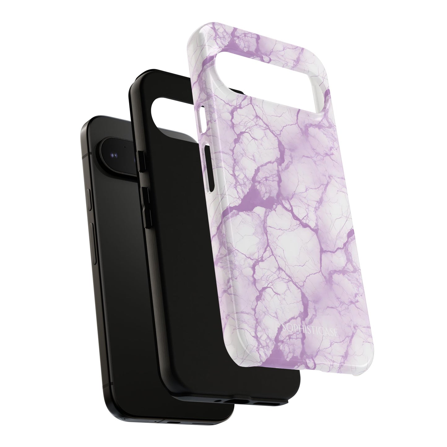 Marble Opulence in Purple - Tough Phone Case