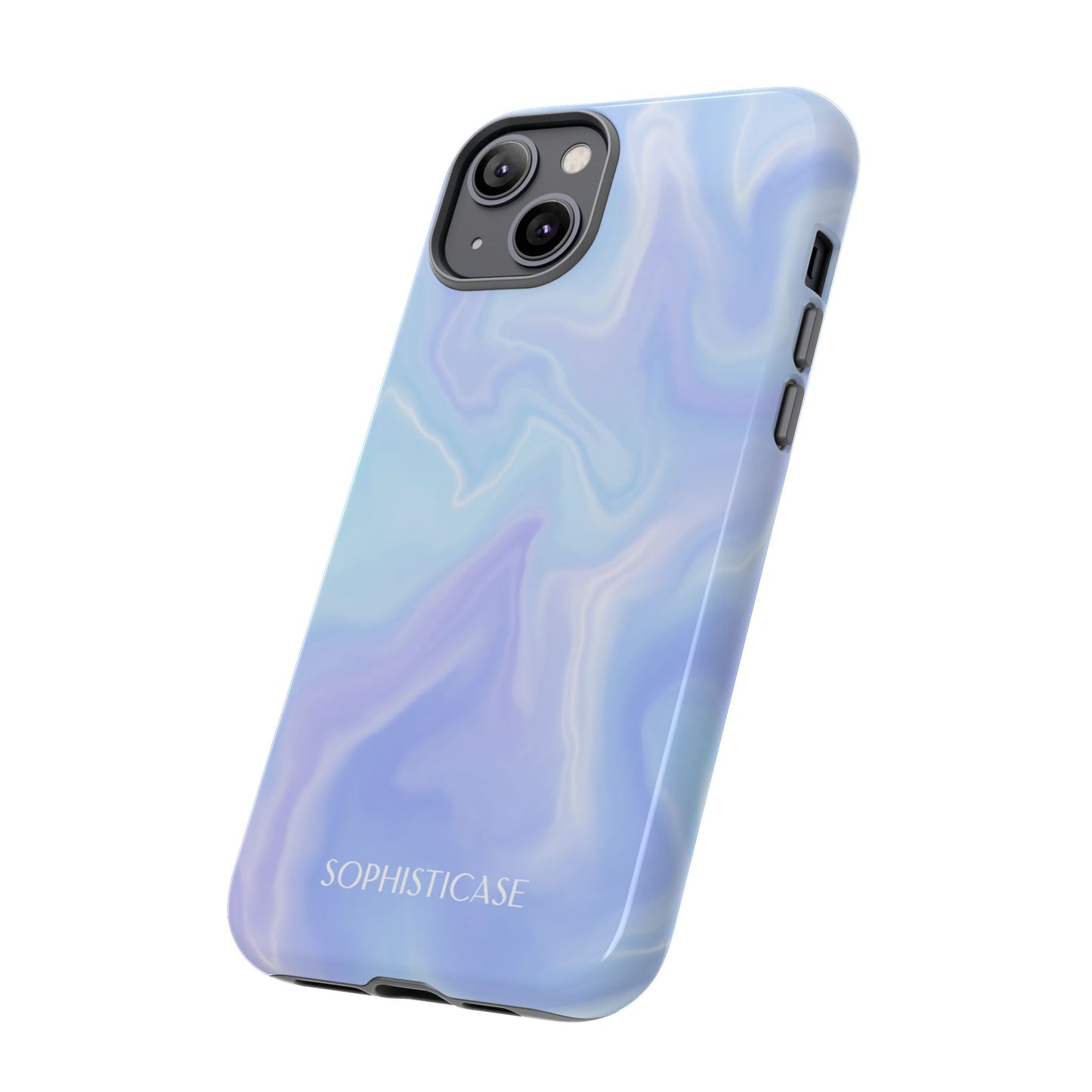 Liquid Magic in Blue Haze - iPhone Case