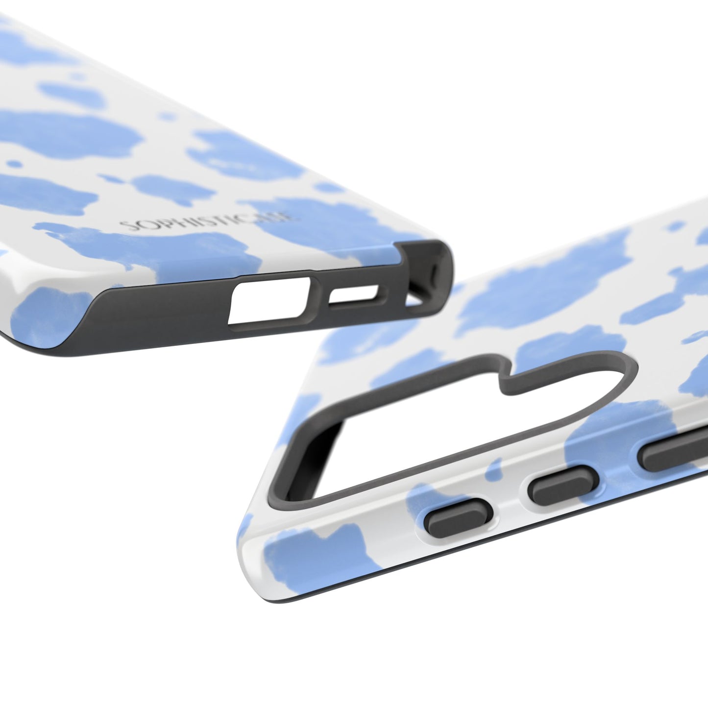 Holy Cow in Blue - iPhone Case, Samsung Galaxy Case, Google Pixel Case