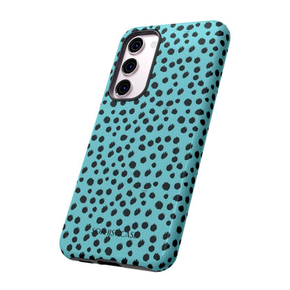 Cheetahs and Liars in Aqua - Tough Phone Case