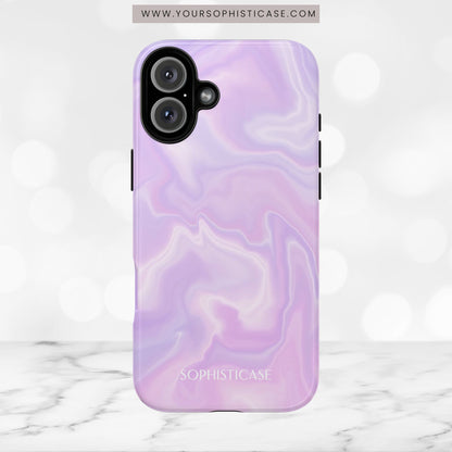Liquid Magic in Sunset Haze - iPhone Case