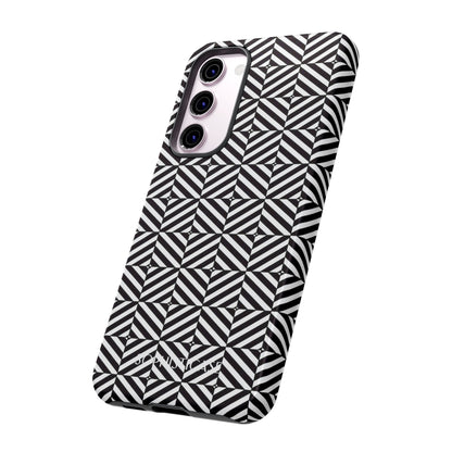 Illusions in Black - Tough Phone Case for Samsung Galaxy