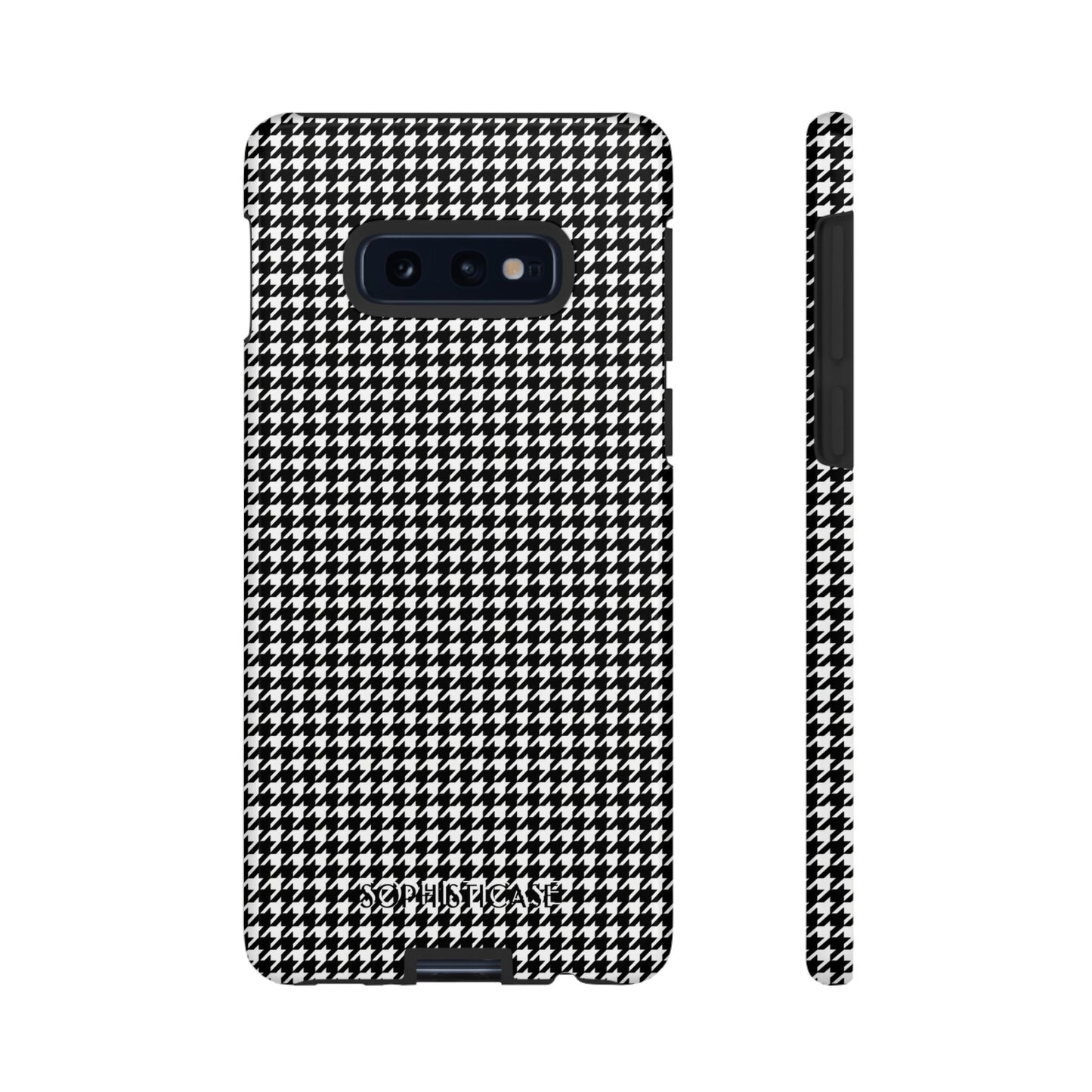 Tough Case - Houndstooth in Black