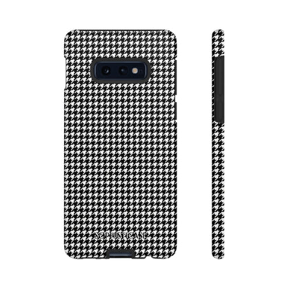 Tough Case - Houndstooth in Black