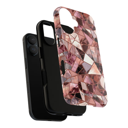 Rose' Runway in Merlot Mosaic - Magsafe Case