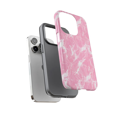Marble Crush in Pink - iPhone Case