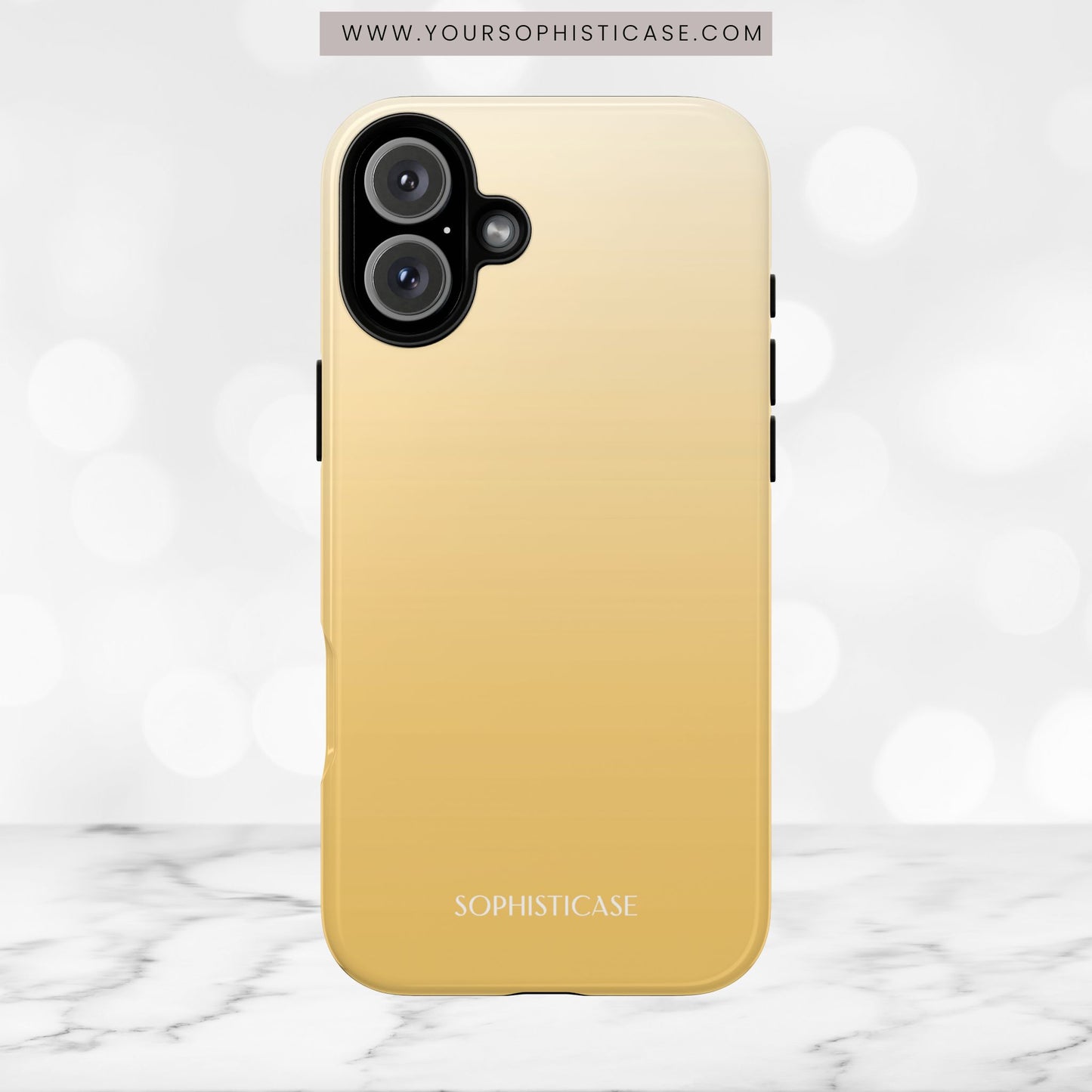 Heavenly in Mustard - Tough Phone Case
