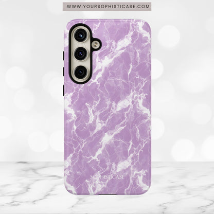 Marble Crush in Purple - Tough Phone Case