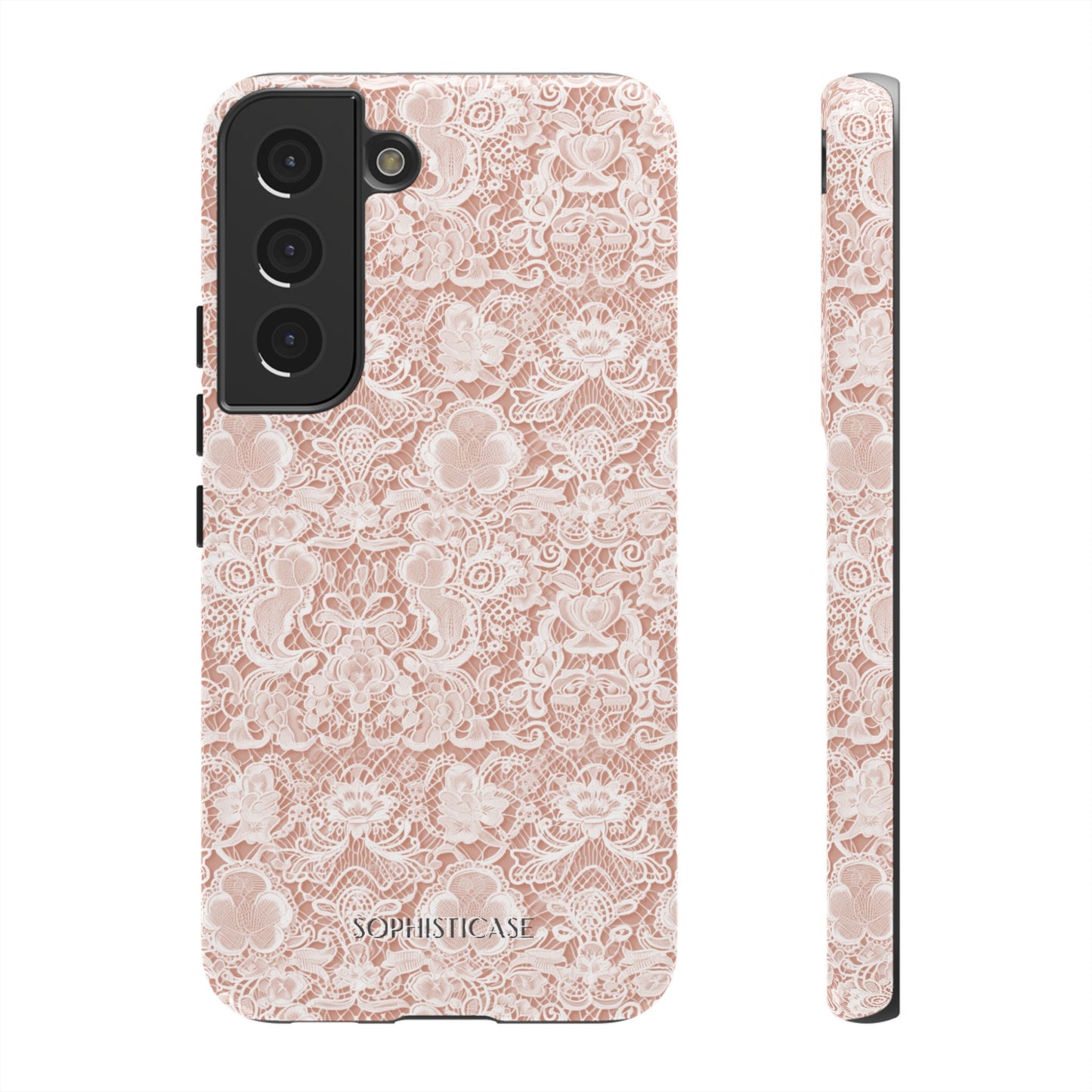 Luxe Lace in Brown - iPhone Case, Samsung Galaxy Case, Google Pixel Case