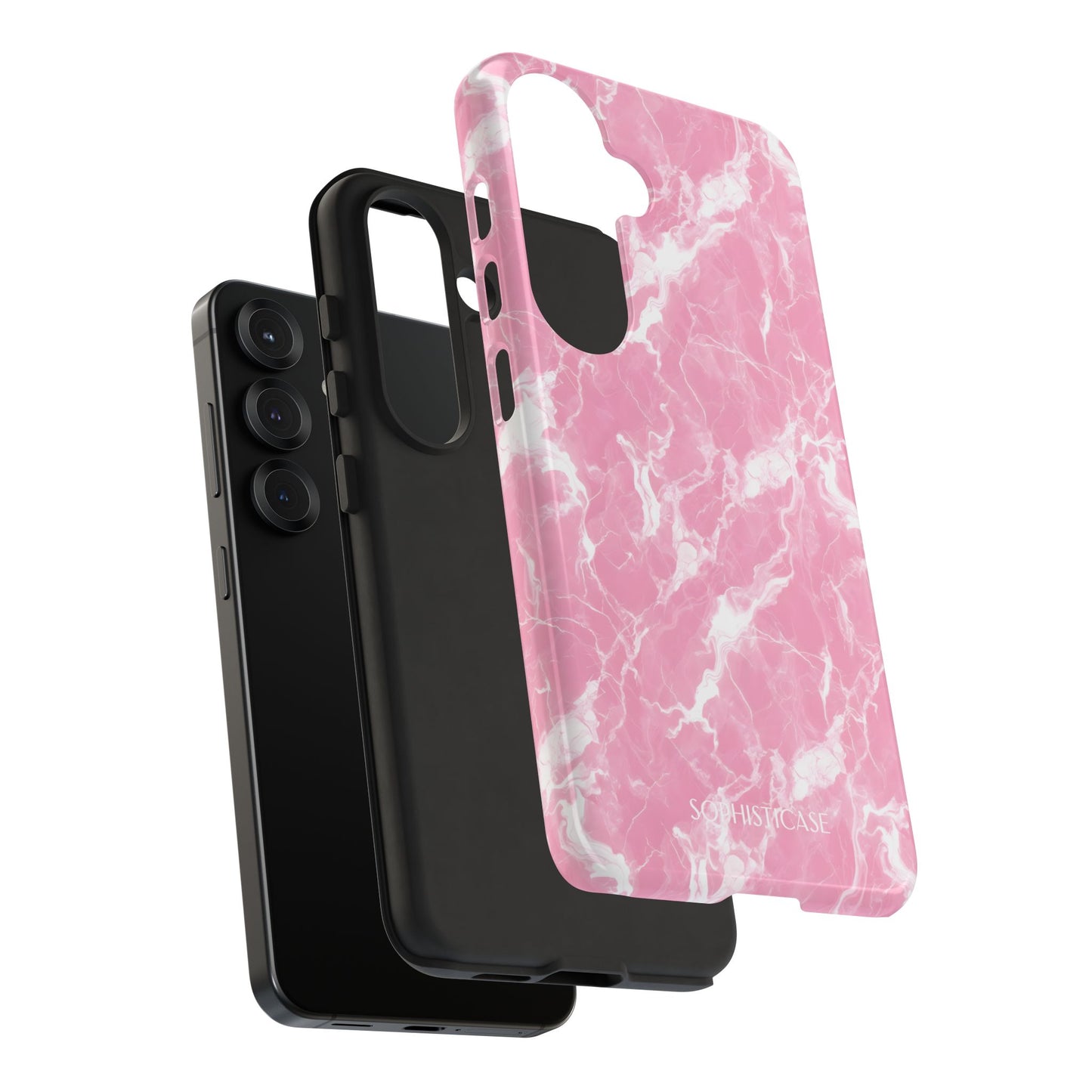 Marble Crush in Pink - Tough Phone Case