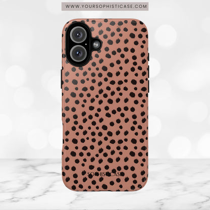 Cheetahs and Liars in Brown - iPhone Case