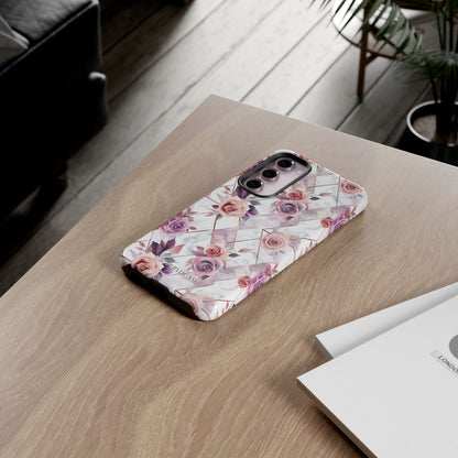 Royal Floral in Blush Manor - Tough Phone Case