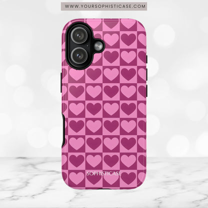 Tough Love in Purple - Tough Phone Case