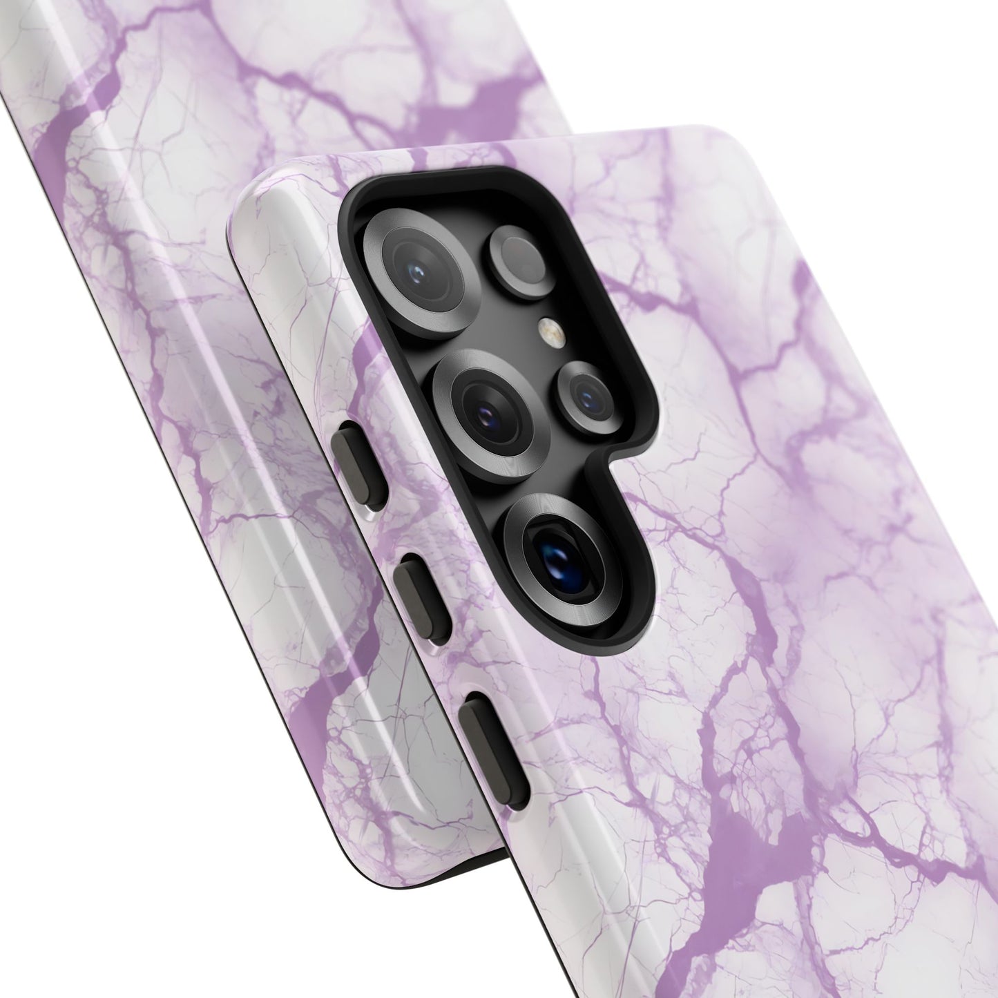 Marble Opulence in Purple - Tough Phone Case