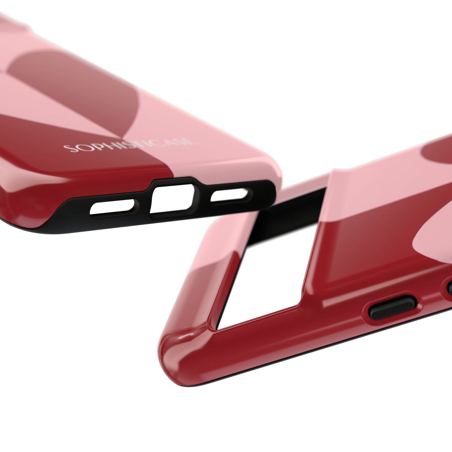 Be Mine in Red and Pink - iPhone Case, Samsung Galaxy Case, Google Pixel Case