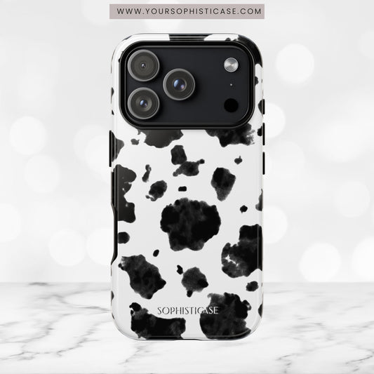 Holy Cow in Black - iPhone Case