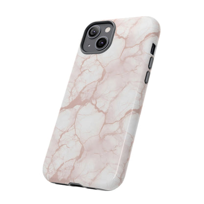 Marble Opulence in Neutral Beige - Tough Phone Case