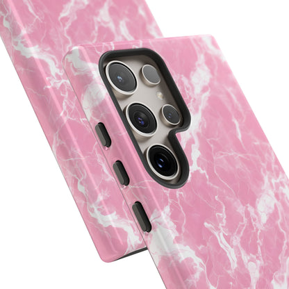 Marble Crush in Pink - Tough Phone Case