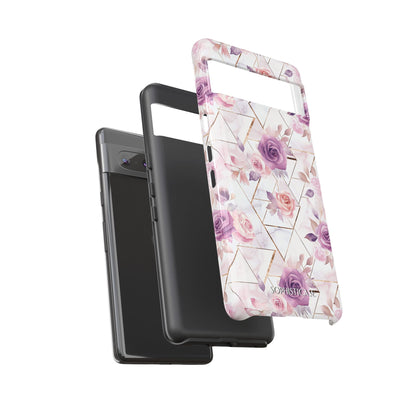 Royal Floral in Rose Royale - Tough Phone Case