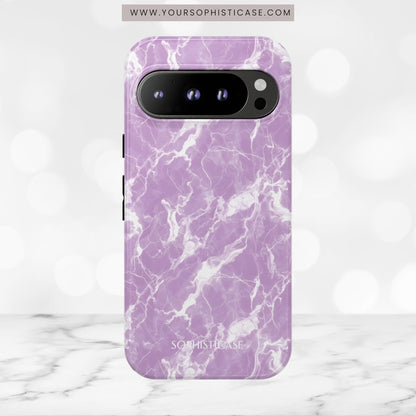Marble Crush in Purple - Tough Phone Case