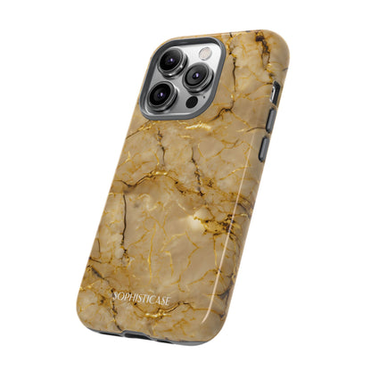 Marble Opulence in Gold - iPhone Case, Samsung Galaxy Case, Google Pixel Case