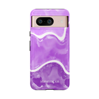 Serenity in Deep Purple - Drop Proof Phone Case for Google Pixel