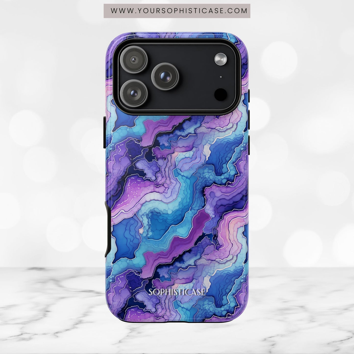 Nightstone in Indigo Tide - iPhone Case, Samsung Galaxy Case, Google Pixel Case