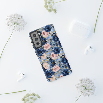 Royal Floral in Gilded Sky - Tough Phone Case