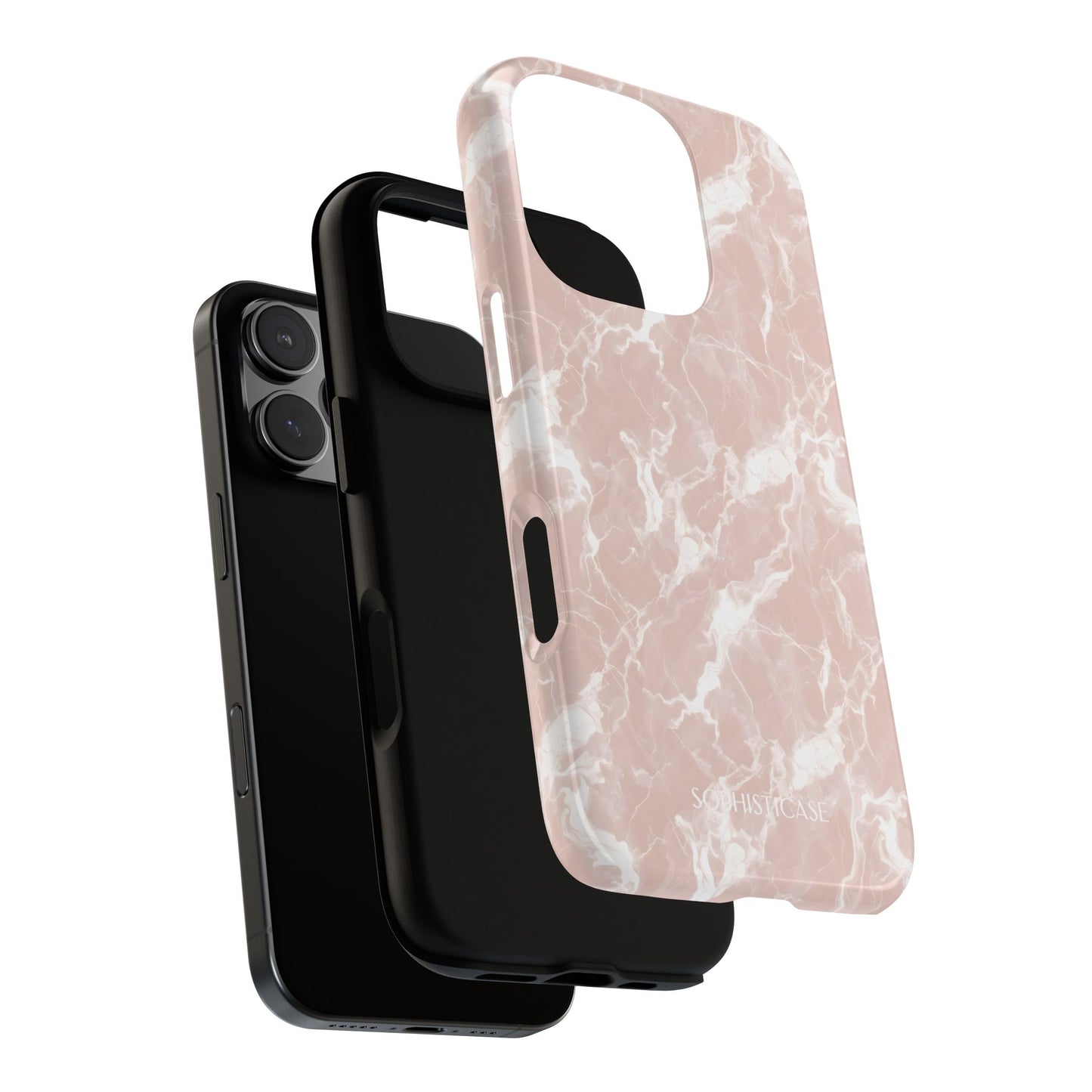 Marble Crush in Neutral Beige - iPhone Case