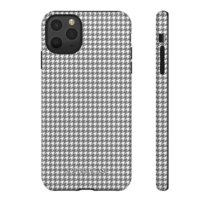 Tough Case - Houndstooth in Grey