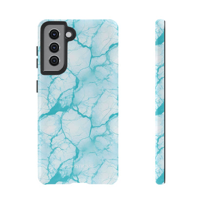 Marble Opulence in Aqua - Tough Phone Case