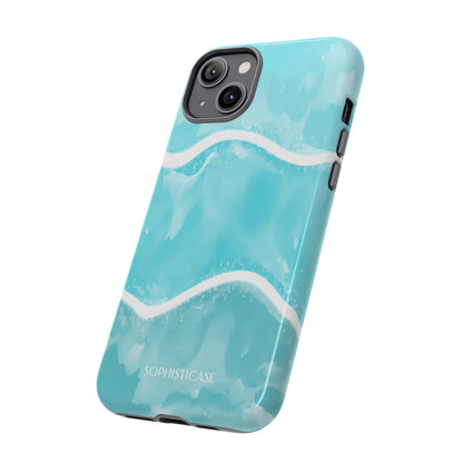 Serenity in Aqua - iPhone Case